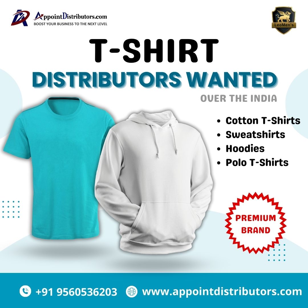 Looking For Cotton Tshirt Distributorship Opportunity?